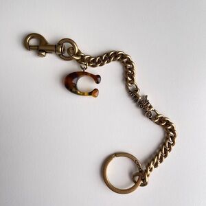 Coach Bag Charm Chain Keychain